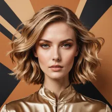 Мода как искусство самовыражения: от золотистого каштана до персикового блонда